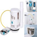 Ver imagem 6 de Mecanismo Reparo Caixa Acoplada Vaso Assento Sanitario Tanque Descarga Banheiro Acessorio Higienico 