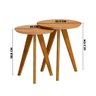 Conjunto De Mesa Lateral Redonda Nature Classic Imcal - 4