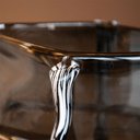 Ver imagem 3 de Vaso de Vidro Estilo Murano Fumê 21cm Od0167 Btc