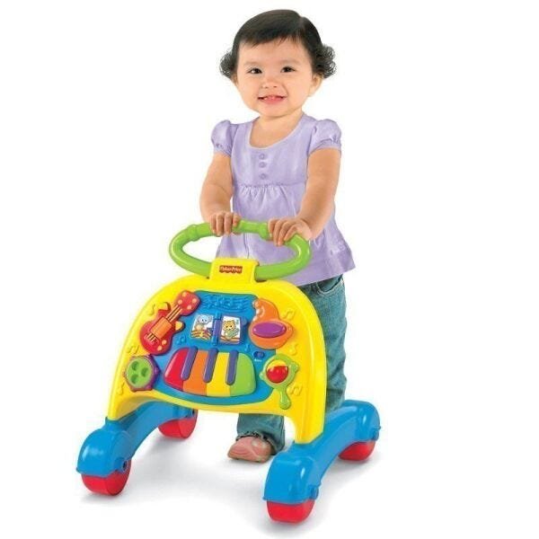 Andador Infantil Musical Piano Interativo Baby Style Azul - Tos Store - O  Melhor para Seu Bebê