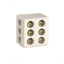 Ver imagem 1 de Conector Porcelana L&c Ate 10mm 3 Polos 1422-a C/50pcs