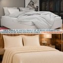 Ver imagem 4 de Kit Premium Sublime Edredom King Grosso Dupla Face Luxo:palha