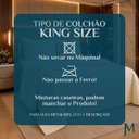 Ver imagem 7 de Kit Premium Sublime Edredom King Grosso Dupla Face Luxo:palha