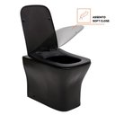 Ver imagem 4 de Vaso Sanitário Convencional Turmalina Pingoo.casa - Preto