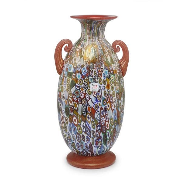 Vaso de Murano com Murinas Coloridas - 1