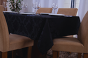 Ver imagem 3 de toalha de mesa retangular 6 lugares jacquard 1,35x2,00:preto