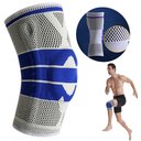 Ver imagem 1 de Joelheira Ortopedica Gel Silicone Compressao Articulaçao Suporte Joelho Ajustavel Flexivel