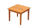 Ver imagem 3 de Conjunto Mesa de Jantar 1 m COM4 Cadeiras Madri Madeira Maciça