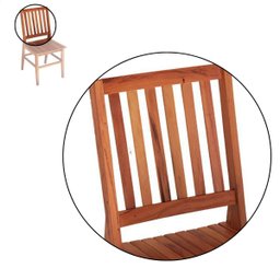 Conjunto Mesa de Jantar 1m c/4 Cadeiras Madri Madeira Maciça - 11 Conjunto Mesa de Jantar 1m c/4 Cadeiras Madri Madeira Maciça - 11