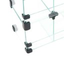 Ver imagem 5 de Baleiro Expositor Preto de Vidro - 0,60 X 0,45 X 0,15m