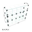 Ver imagem 3 de Baleiro Expositor Preto de Vidro - 0,60 X 0,45 X 0,15m