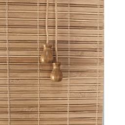 Persiana Pronta Rolo Bambu 240larg X 230alt Natural (2 Pçs) - 6
