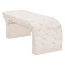 Ver imagem 6 de Maca Estofada Estética Cílios Regulável Spa Suede Eloísa:branco