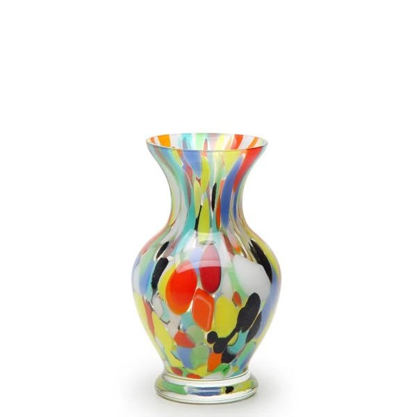 Vasinho 78 Multicor Colorido Murano Cristais Cadoro - 1