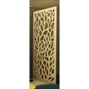 Ver imagem 2 de Painel Vazado Divisória Mdf Amazônia Branco - 1,80x2,60m