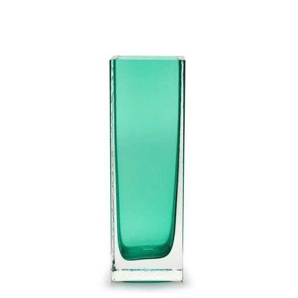 Vaso Presidente Verde Murano Cristais Cadoro - 1