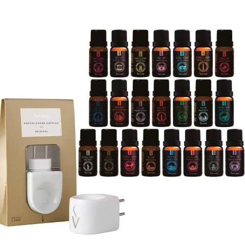 Aromatizador Porcelana c/ 10 Essências da Linha Mundo