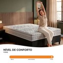 Ver imagem 6 de Colchão Viúva Espuma D33 Zidi Hanover Orthopedic 128x188x24cm