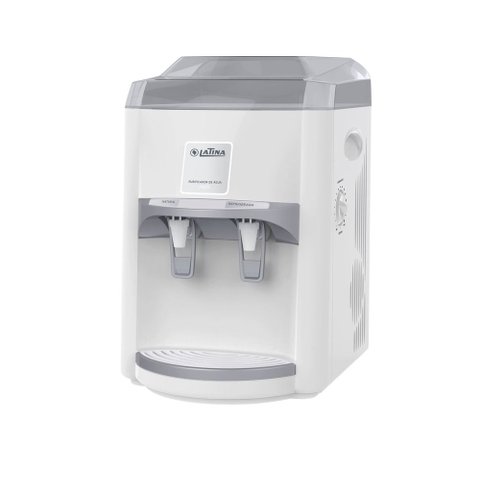 Purificador de Água Latina PA355 Refrigerado com Compressor Branco Fumê 127V