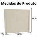 Ver imagem 7 de Cabeceira de Cama Box Estofada 195 Cm King Stela Veludo
