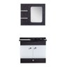 Kit Gabinete com Espelho Pamplona Cromo Corso 64x32x57 - 1