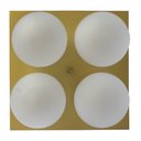 Ver imagem 5 de PLAFON GLOBO QUATTRO DOURADO FOSCO