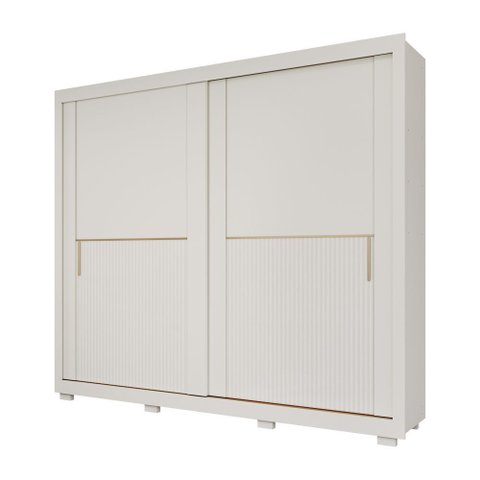 Guarda-roupa Casal Portas de Correr com Espelho Copenhagem 269cm