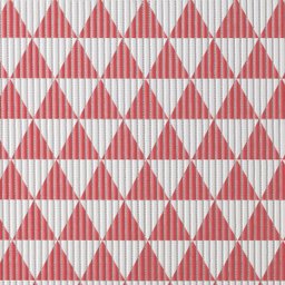 Passadeira Tapete Emborrachada em Pvc Cozinha 1 M X 45 Cm - Antiderrapante Vermelho - 5