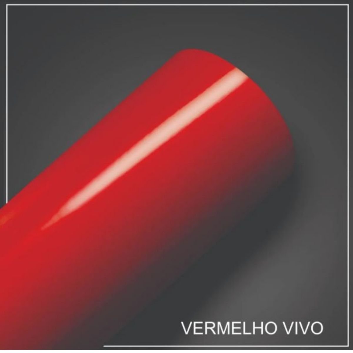 Adesivo Envelopamento Parede Móveis Eletrodoméstico - Vermelho Plavitec Adesivo Vermelho 50cm x 10m - 3