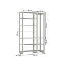 Ver imagem 4 de Estante Closet Yes 120cm com 9 Prateleiras - Branco