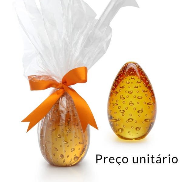Peso Ovo de Páscoa Tela Âmbar - 1
