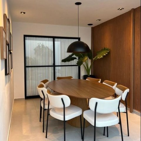 Mesa de Jantar Cone Oval em Freijó 235x122 Cm