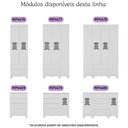 Ver imagem 7 de Quarto de Bebê Completo com Berço Americano 3 em 1 Ternura Multimóveis Mp4647 Branco