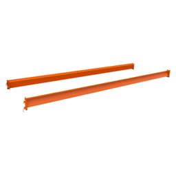 Longarina Mini Porta Pallet Amapa 180x80 500kg Laranja - 3