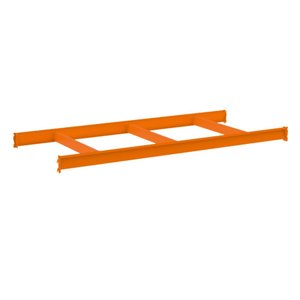 Longarina Mini Porta Pallet Amapa 180x80 500kg Laranja