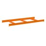 Longarina Mini Porta Pallet Amapa 180x80 500kg Laranja - 1