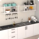 Ver imagem 4 de Prateleira Estilo Industrial Cozinha de Parede GND BB 60cm