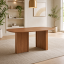 Ver imagem 1 de Mesa de Jantar Mesa Orgânica 8 Lugares MDF Eva Yescasa Cinamomo
