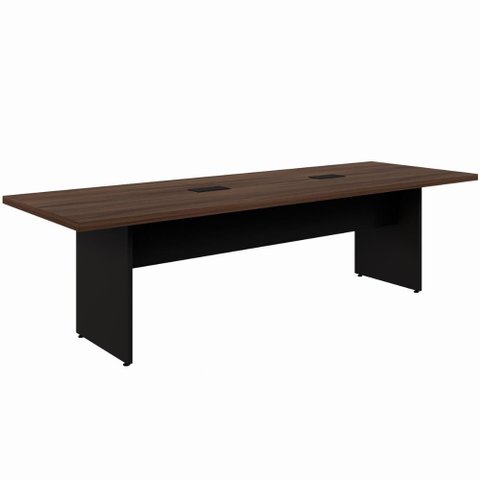 Mesa de Reunião Retangular Pé Painel 270x90cm Linha Start Má