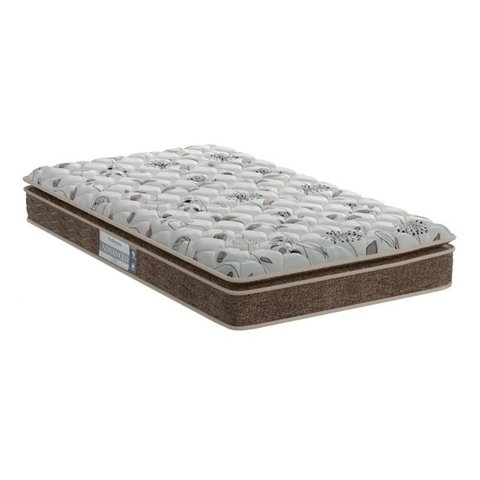 Colchão Solteiro Probel Espuma D45 /20 PróDormir Advanced Pillow Top Brown (78x188x24) - 