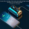 Fone de Ouvido Bluetooth 5.0 Display Led Touch Power Bank Ligaçao Microfone Celular Computador Poten - 10