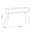 Ver imagem 7 de Kit Aparador com Mesa de Centro Mônaco Pés Palito L03 Cinza - Lyam Decor Mônaco & Cannes