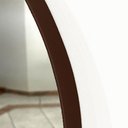 Ver imagem 2 de Espelho Oval 60x40cm com Moldura Café