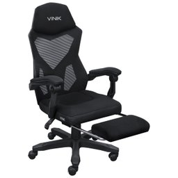 CADEIRA GAMER ROCKET PRETA CGR10PT VINIK - 1