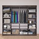 Ver imagem 4 de Guarda-Roupa Casal Lisboa 8 Portas 4 Gavetas com Pés