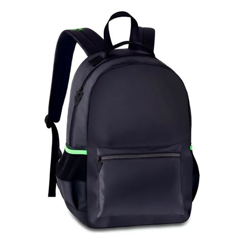 Mochila Minimalista Preta Resistente com Divisórias 17l