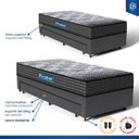 Ver imagem 7 de Cama Box + Colchão Espuma D60 Double Face Comfort Force Probel com Auxiliar Solteiro 88cm
