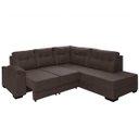 Ver imagem 2 de Sofá de Canto Retrátil Holanda Suede Sofá Casa