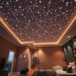 Iluminação Céu Estrelado Original Branco Kit Fibra Ótica 700 - 16