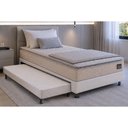 Ver imagem 1 de Cama Box c/Aux Crc Solt +Colchão Anatômico Ortopédico Shelby Hellen -